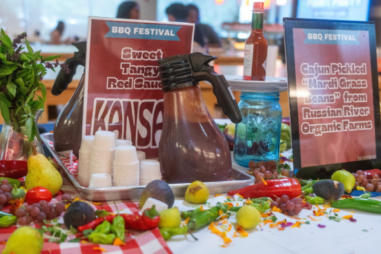 Kansas BBQ sauce at the Smoke n' grill themed dinner
