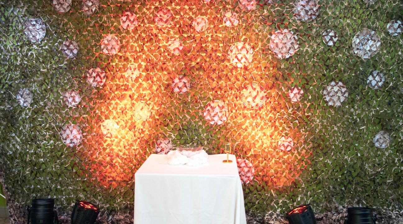 a wall display