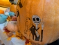 Pumpkin with painted character on there