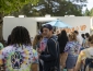 Students standing in line to order from Order Up food truck