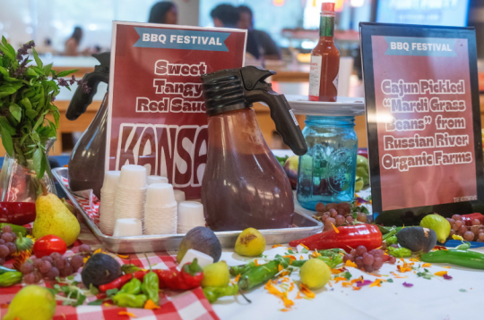 Kansas BBQ sauce at the Smoke n' grill themed dinner