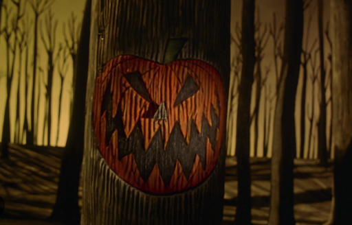 Halloween door at nightmare before christmas
