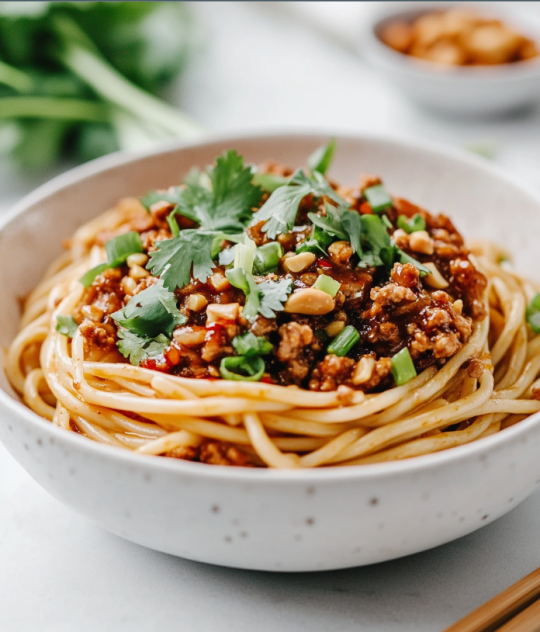 Spicy Dan Dan Noodles