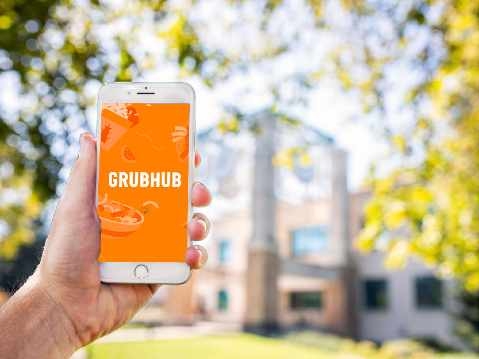 Grubhub app on iphone
