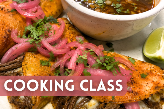 Birria Quesatacos with Pickled Onions