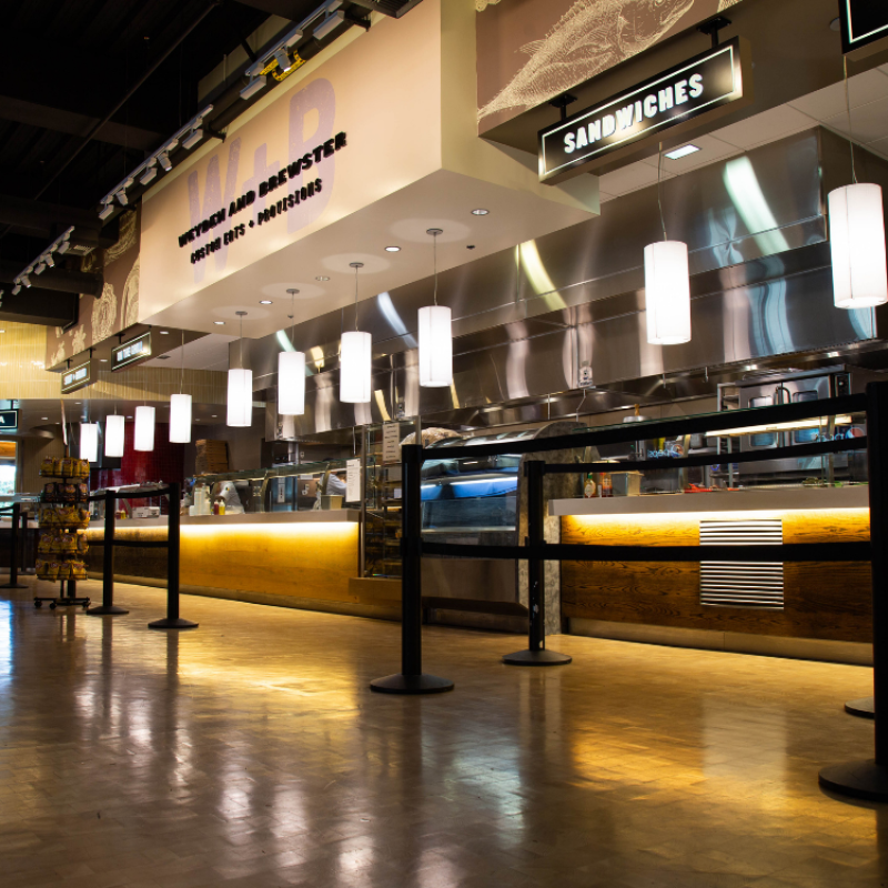 Inside of W + B